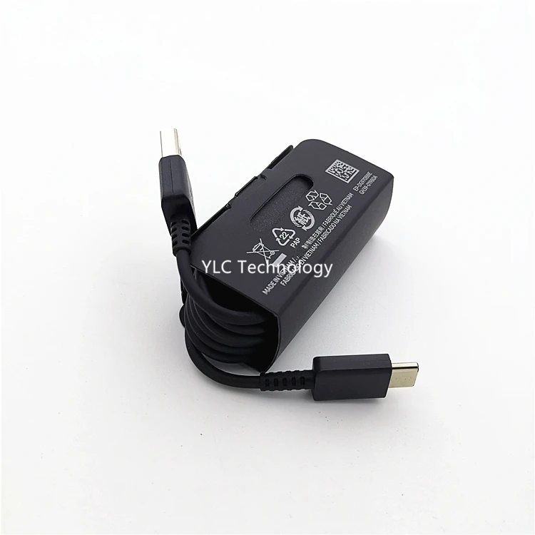 
Fast Adaptive Charger For Samsung S10 Fast Charger With TYPE -C USB Cable With Package 