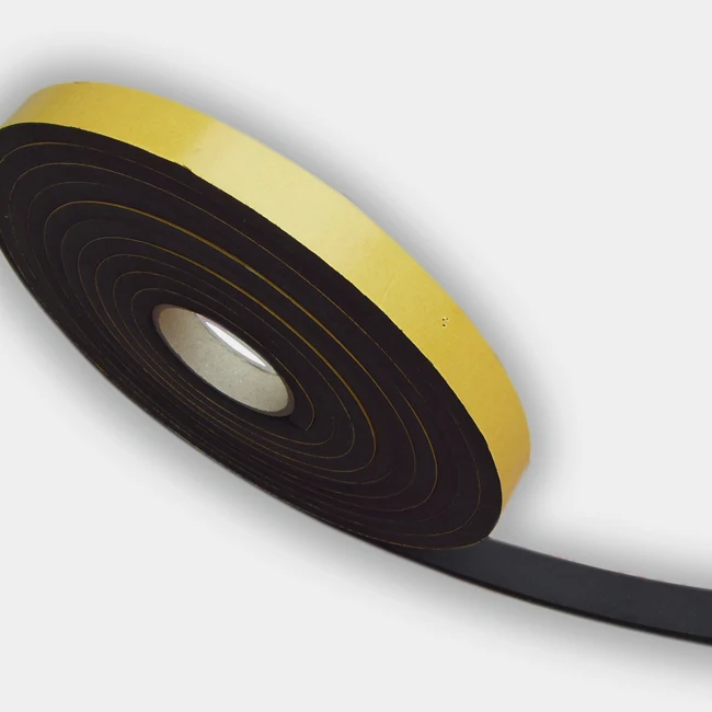 
Weather resistanc closed cell epdm rubber foam tape for thermal insulation 