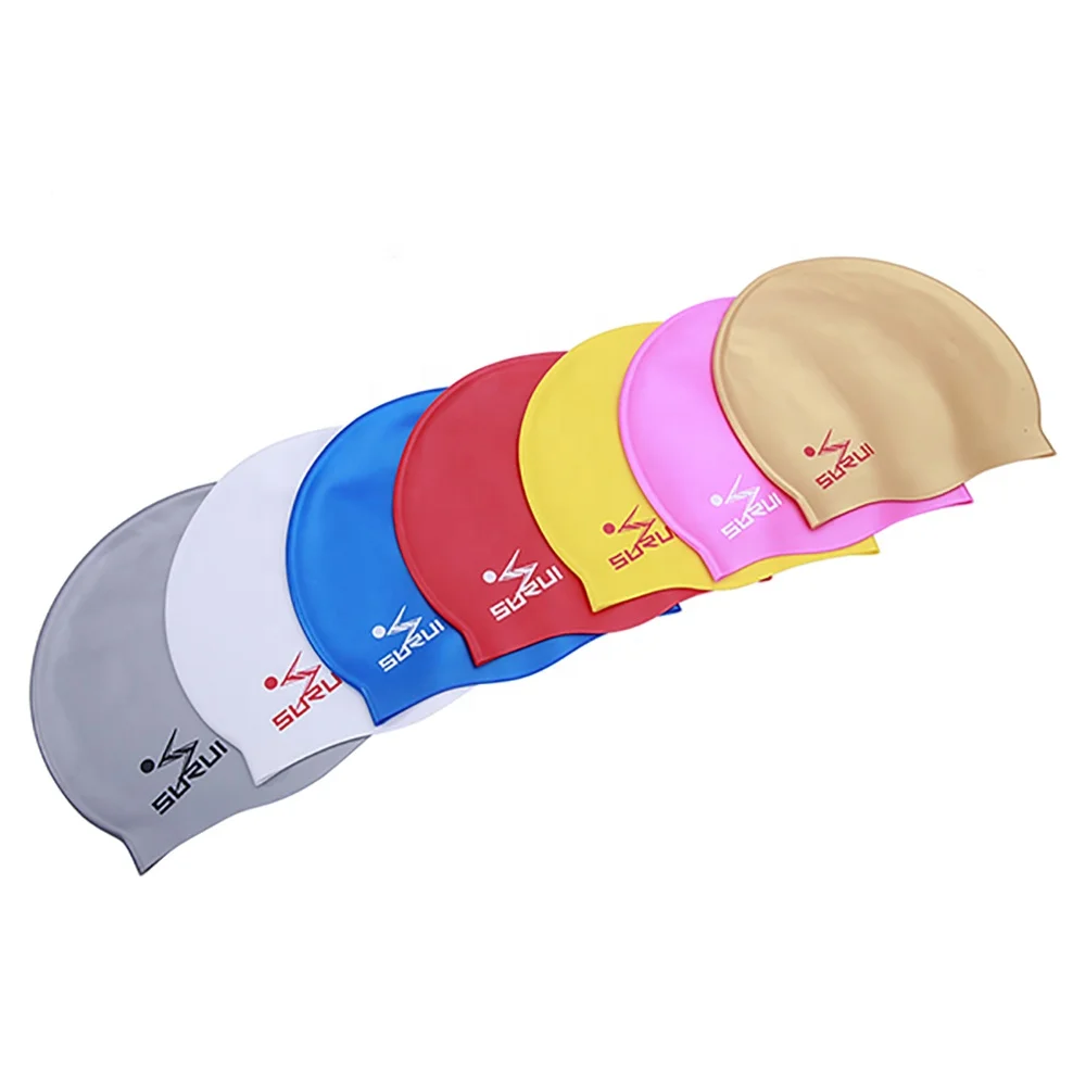 

high quality durable comfortable classic flat swimming Cap with Your Logo, Customized