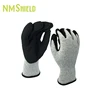 NMSHIELD A4 Nitrile Coated work gloves ansi cut safety gloves winter