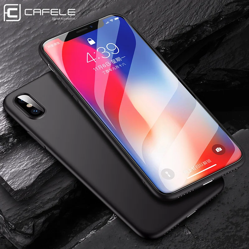 

CAFELE custom newest bulk luxury mobile phone cover fashion TPU matte slim cell phone case for iphone X Xr Xs Max