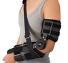 Rom/dial Elbow Deluxe Brace with hinge/elbow immobilizer