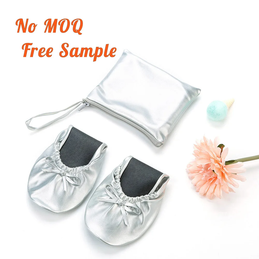 

china new ballet shoe after party fold up ballet slippers, Customizable