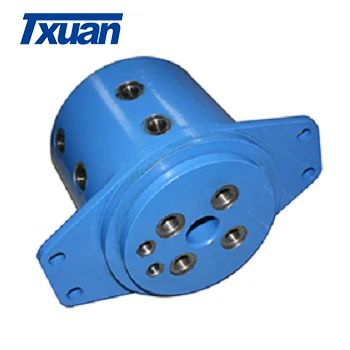 
1 30 Multi channel hydraulic central swivel union are designed for excavator, crane, grader and tower crane service 