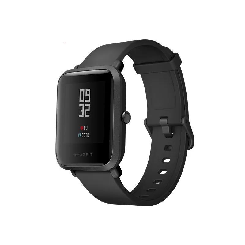 

Xiaomi Huami Amazfit Bip BIT PACE Lite Youth Version Smart Watch Mi Fit Waterproof Glonass GPS English Language, Black;cinnabar red;kokoda green;white cloud