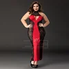 Good selling High Quality Female Plus Size Sexy Erotic Lingerie Lace and polyester long babydoll night sleepwear Dress