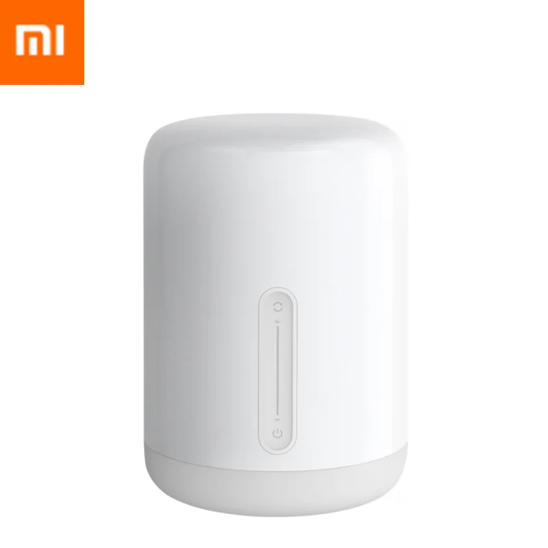 2018 New Xiaomi Mijia Bedside Lamp 2 Light WiFi/Bluetooth LED Light Smart Indoor Night Light Works with Apple HomeKit