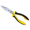 Long nose pliers with dolphin handle