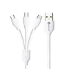 Wholesale Super Cheap 3 in 1V8 Micro Type C 8 Pin Charging USB Cable