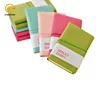 Customised A5A6 cute mini PU soft leather cover notebook gym plan diary book