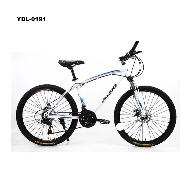 

China Product 21 Speed 26 Inch Steel Frame Bike Two-Disc Brakes Mountain Bike
