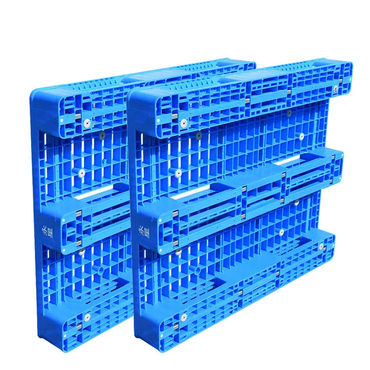 Plastic Pallet Custom Heavy Duty Single Sided Pallet Plastic Warehouse Reusable Plastic Pallet 0662