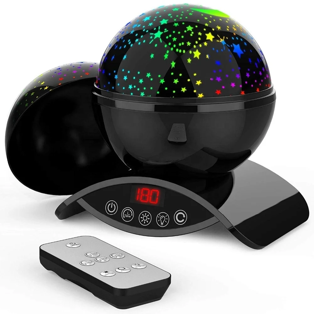 
2019 Amazon Hot Selling Star Projector Lamp Beauty Lamp 360 Degree Bedroom Light Star Projector Light Night Light Projector 