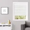 wholesale korea fabric for rainbow colored mini combi white shades zebra blinds