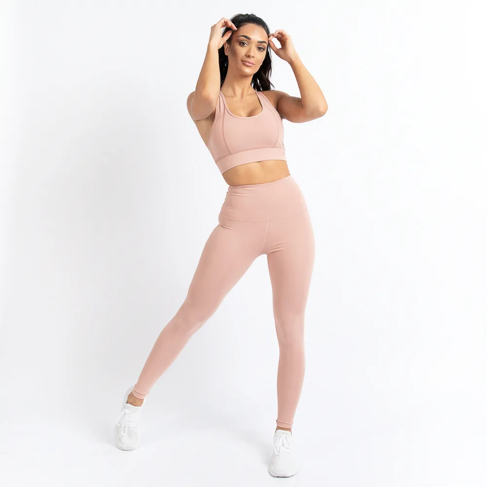 

Summer Fitness Workout Clothing Suits Women Soft Sports Top Yoga Pants Sets, N/a
