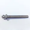 Zinc Plated Spherical Head Bolt Stud Threaded Ball Joint Rod Bolt
