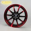 car rim 14 inch rims chrome spoke black wheels alloy wheel