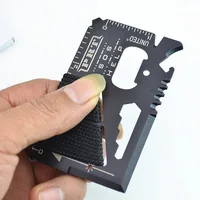 

NEW 14 in 1 Credit Card Mini Wallet SOS Survival Knife Stainless Steel Multi Functional Outdoor Camping Ninja Rescue Pocket Tool