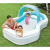 122" x 74" x 51" Swim Center Summer Family Backyard Cabana Pool w/ Sprayer