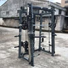 Strength training fitness power rack with lat attachment AMA-8802A multi function smith machine smith machine cable crossover