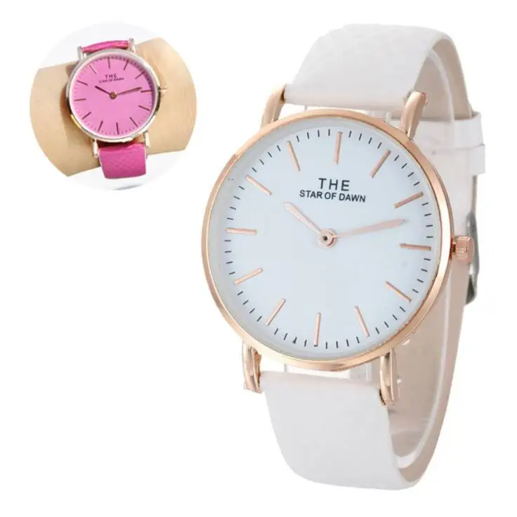 

Promotion New Fashion Simple Style Temperature Change Color Women Watch Sun UV Color Change Men Women Quartz Wristwatches LLW059