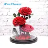 Valentine's Day birthday present hot sale preserved rose in glass dome