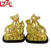 Gold-plated Rat Home Jewelry Decorative gifts Chinese style lives in a mouse to place article Rat resin handicraft