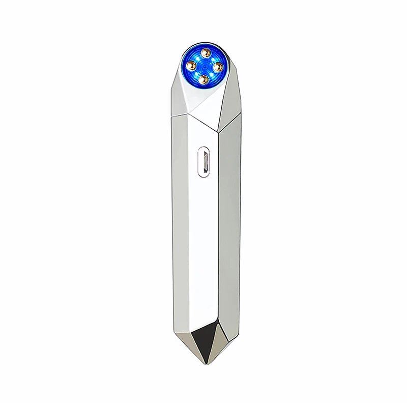 

Custom label electric ultrasonic facial massager Handheld Iontophoresis