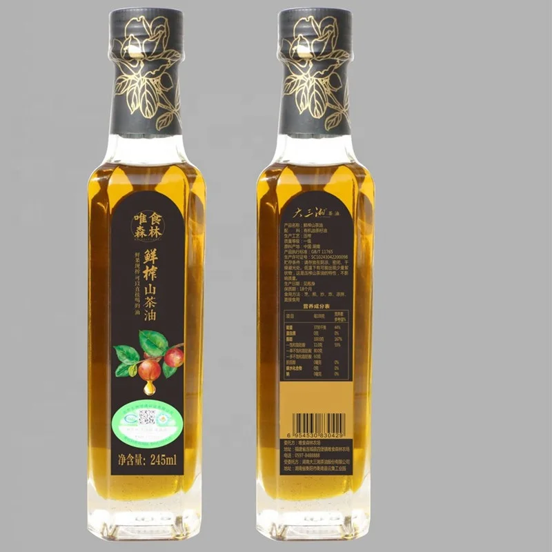 
100% pure camellia seed oil without chemical fertilizers and pesticides camelia seed oil 