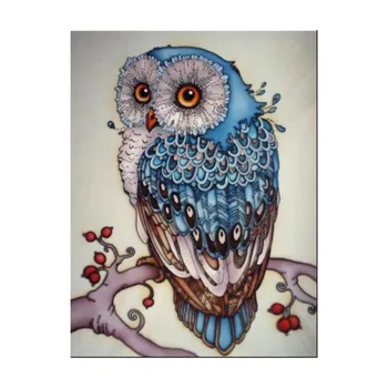 Diamond Oloee Lovely Owl Animal Diy Diamond Painting Kits For