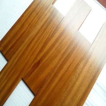 Natural Color Uv Coating Dahgoma African Teak Hardwood Wood
