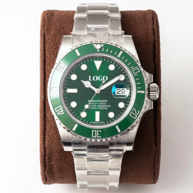 

Custom Logo Rolexables Noob ETA movement 116610LN 116610LV submarine Hulk Rollex watch, N/a