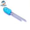 LEDGUHON make short legs oval through hole blue 5mm led diodes