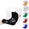 PULUZ 20cm Folding Portable 550LM Light Photo Lighting Studio Shooting Tent Box Kit with 6 Colors Backdrops
