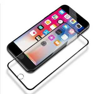Wholesale 3D Mobile Tempered Glass For Iphone 6 7 8 Screen Protector, Universal Screen Protector Tempered Glass