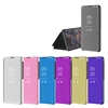 Luxury Electroplating Smart Sleep Mirror Holster Electroplated Phone Case For ViVo V15