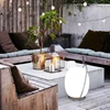 2019 new design wireless rechargeable emergency outdoor indoor glowing light music receiving handle blue tooth LED speaker