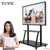 55" multi touch electronic IR unfolded interactive whiteboard/smart board with no projector