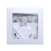 New design cute swaddle cuddle wrap blanket newborn baby gift set