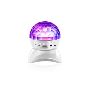 Mini Home Disco Bluetooth Speaker LED Strobe Light