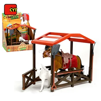 horse farm playset