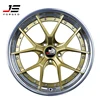 Hot sale New design 2 piece Golden Silver Finished OEM ODM Forged Wheel Rim For Modified Car