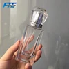50ML Sliver Gold Cap Refill Crystal Bottle Empty Perfume Glass Bottle