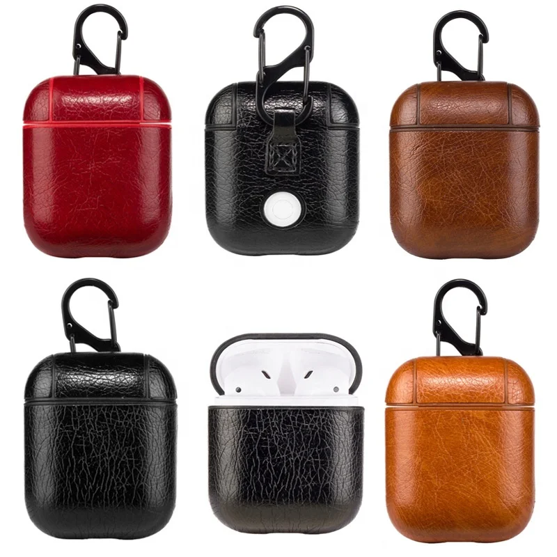 

New Leather Case Cover for Airpods, Like picture show