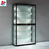 High end cosmetic display cabinet/beauty cosmetics shop fitting/glass cosmetic display shelf