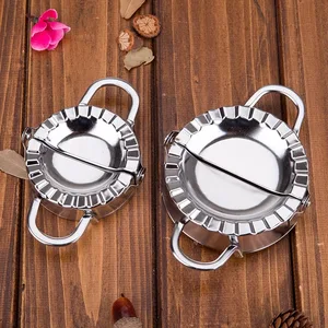 Home Accessories Dough Press Stainless Steel Manual Dumpling Maker Mould