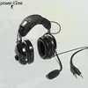 Civil Aviation Headset dual plug adapter for fixed wing