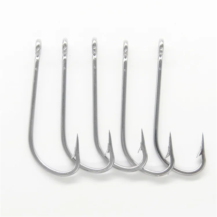 
34007 1/0 -14/0 stainless steel white whole sell in store circle sea fishing hook for fishing 