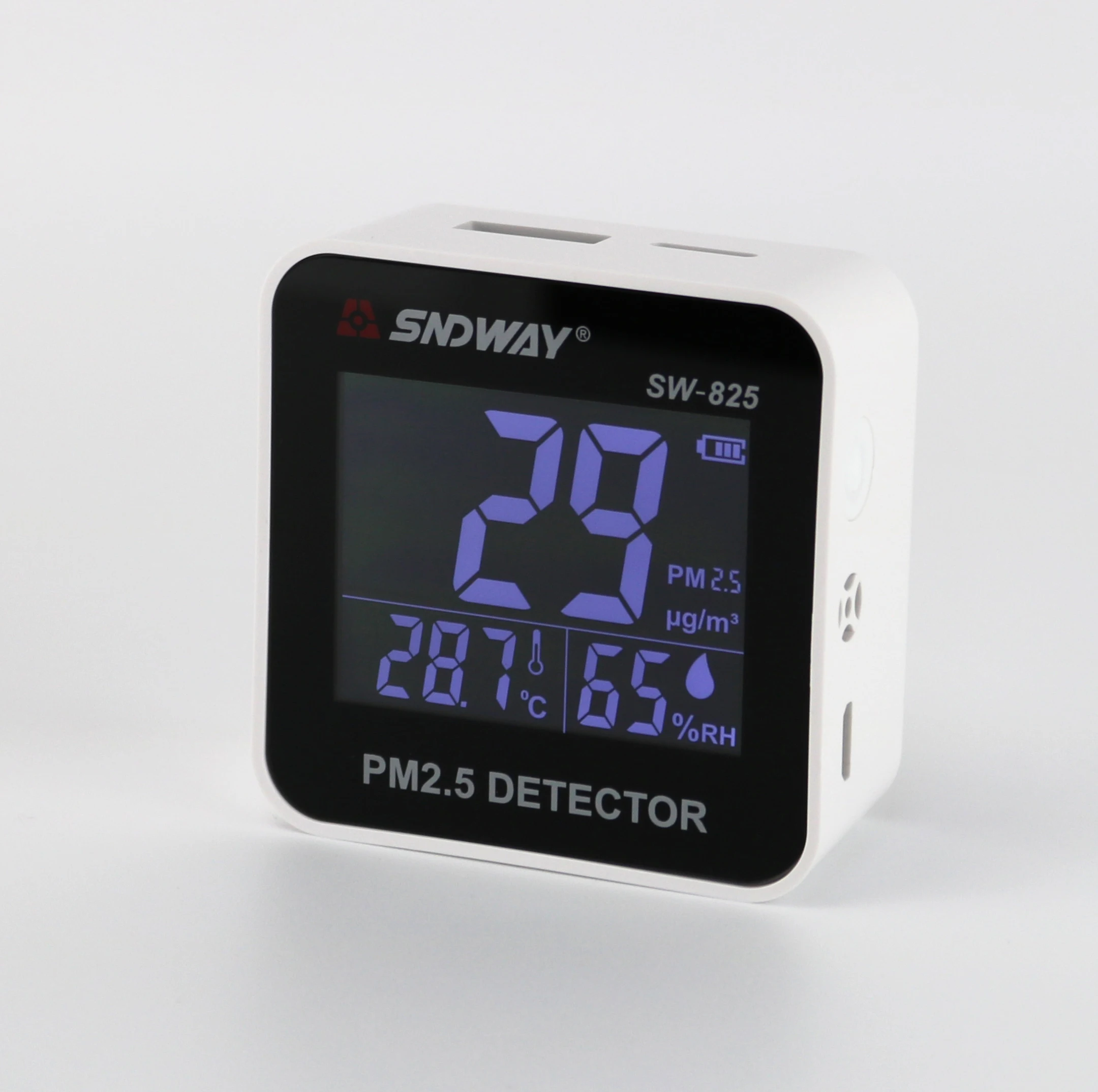 

SNDWAY PM2.5 Portable Smart Air Quality Detector With OLED Display/pollution testing machine indoor air quality monitor