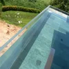 Transparent plexi glass sheets for clear acrylic swimming pool glass walls